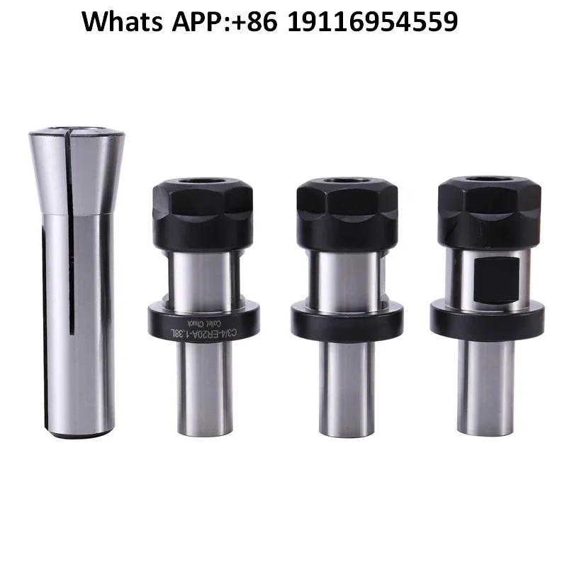 C3/4-ER20A-1.38L extension rod + 1pcs R8 collet 3/4 aperture-M12 rear pull thread