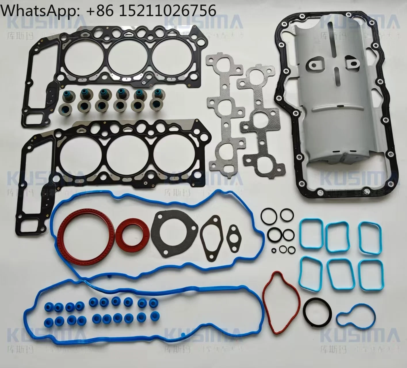 For 10% OFF  Stock Cylinder Head Gasket  for  Jeep Liberty Head Gasket Set 11587ND  3.7L V6 Head Gasket Valve Stem Seal