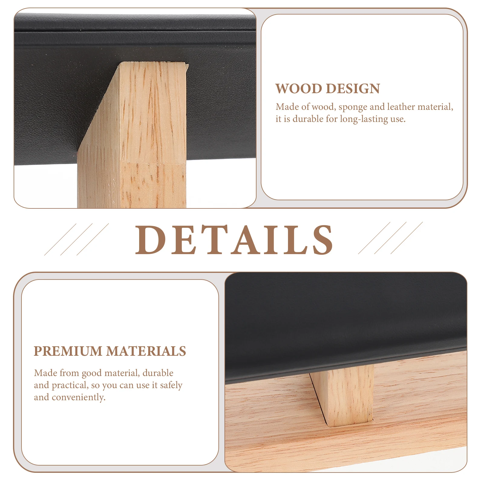 

Bracelet Display Stand Wooden Jewelry Rack Showcase Bangle Organizer Practical Watch Display Organizer