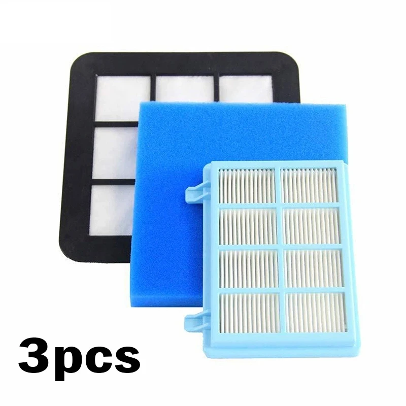 HEPA Filter for Philips FC9352 FC9330 FC8010/01 FC9332/09 Power Pro Compact Vacuum Cleaner Parts FC8010 Motor Foam Filter