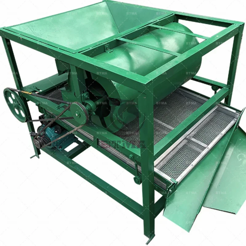 

BTMA Coal Linear Vibrating Sieve Deduster Machine For Removing Dusts From Charcoal Grain Grading Vibrating Screening Machine