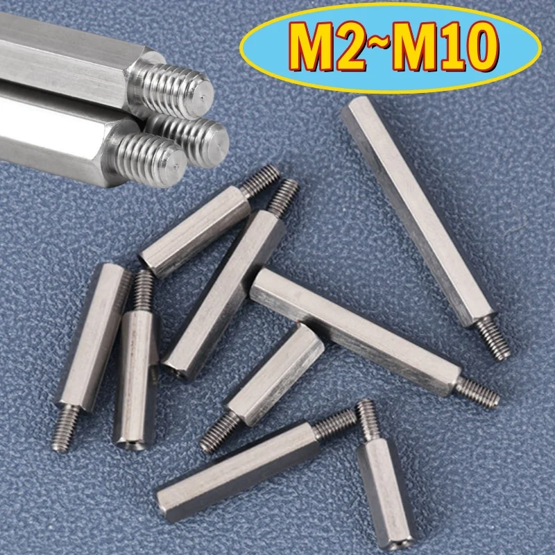 Stainless Steel Hex Standoff Pcbsupport Male Female Hex Board Spacing Screw Column Pillars Spacers Bolt M2 M2.5 To M10