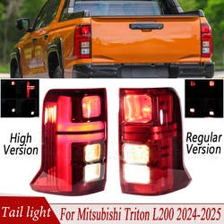 Car Tail Light Assembly Rear Reversing Light For Mitsubishi Triton L200 2024-2025 Turn Signal Brake Lamp 26555A020P 26555A000P