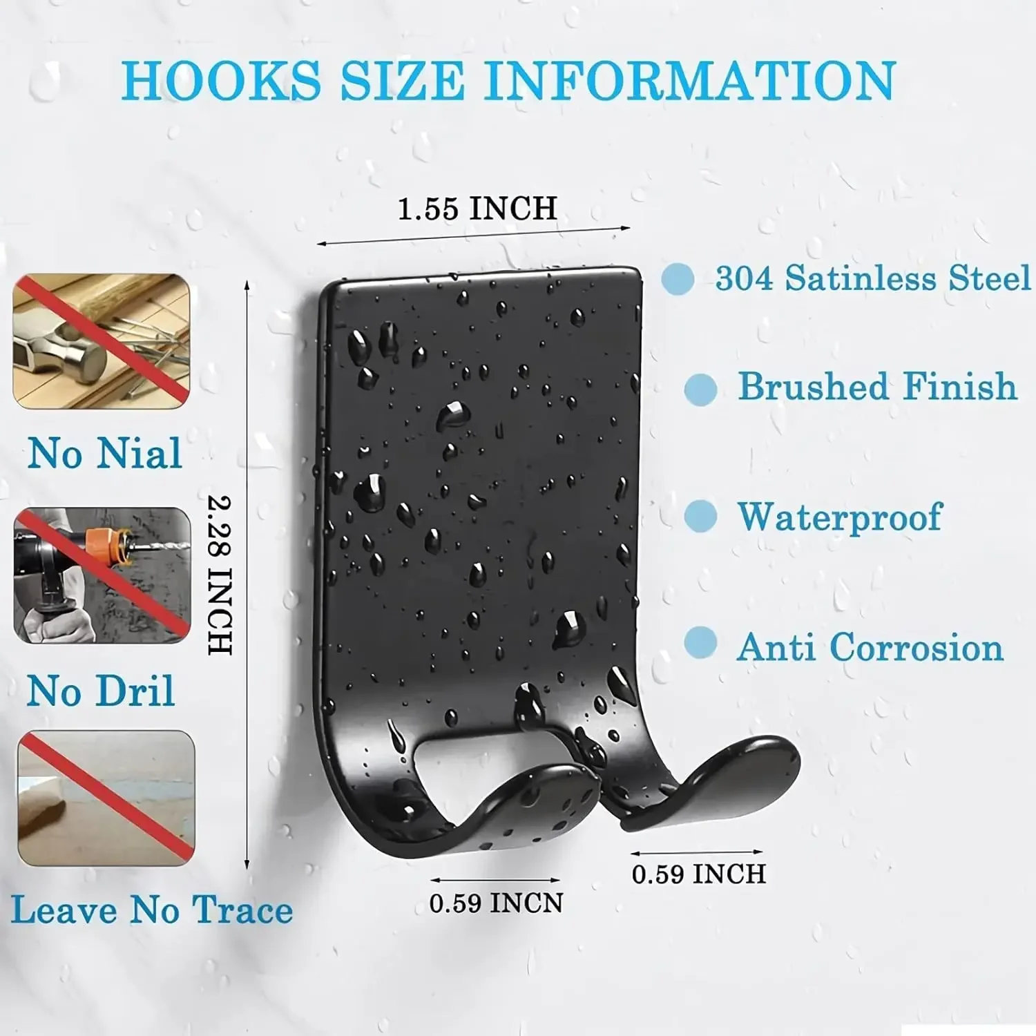 1-20Pcs Punch-Free Razor Rack Держатель Для Бритвы Shaver Storage Wall Hook Shelf Bathroom Razor Holder Kitchen Accessories