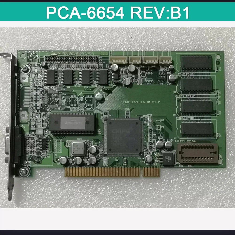 For Advantech Touch Screen Card Chips 65550 2MPCI PCA-6654 REV:B1