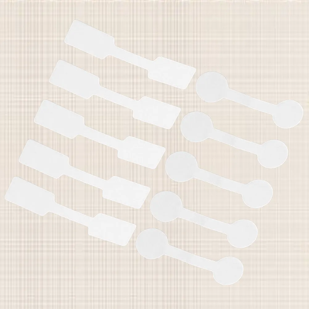 

1000Pcs Self-Adhesive Price Tags Blank Jewelry Labels for Rings Necklaces Bracelets DIY Crafts Display Price Labels