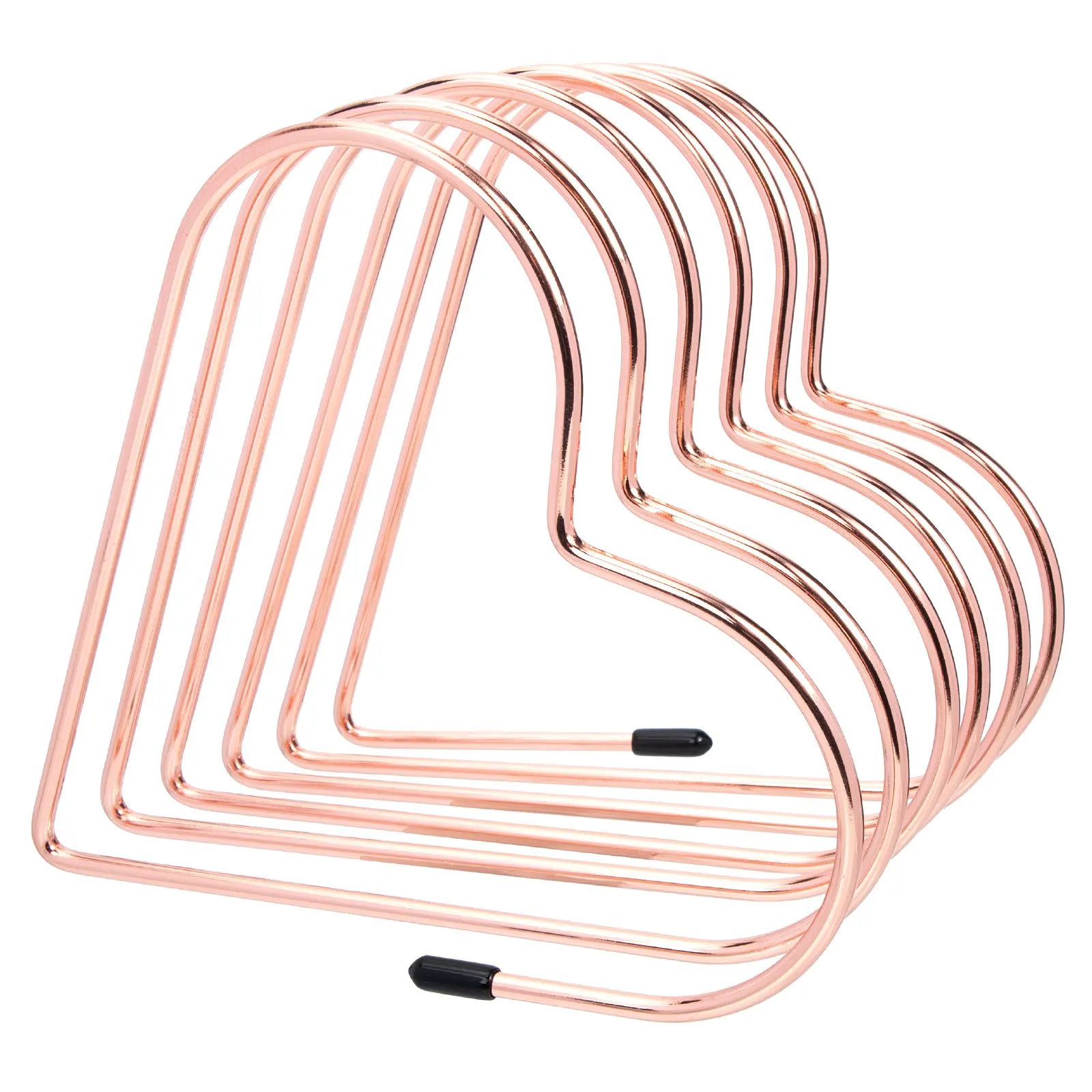 Exquisite Iron Bookend Delicate Wear-Resistant Book Organizer Nordic Style Desktop Home Accessory Binder Holder for Desk