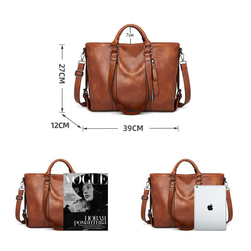 New Fashion Women\'s Bag Tote Bags Shoulder Bags High Quality Trend Handheld Bag Leisure Versatile High Capacity Lady Tote Bags