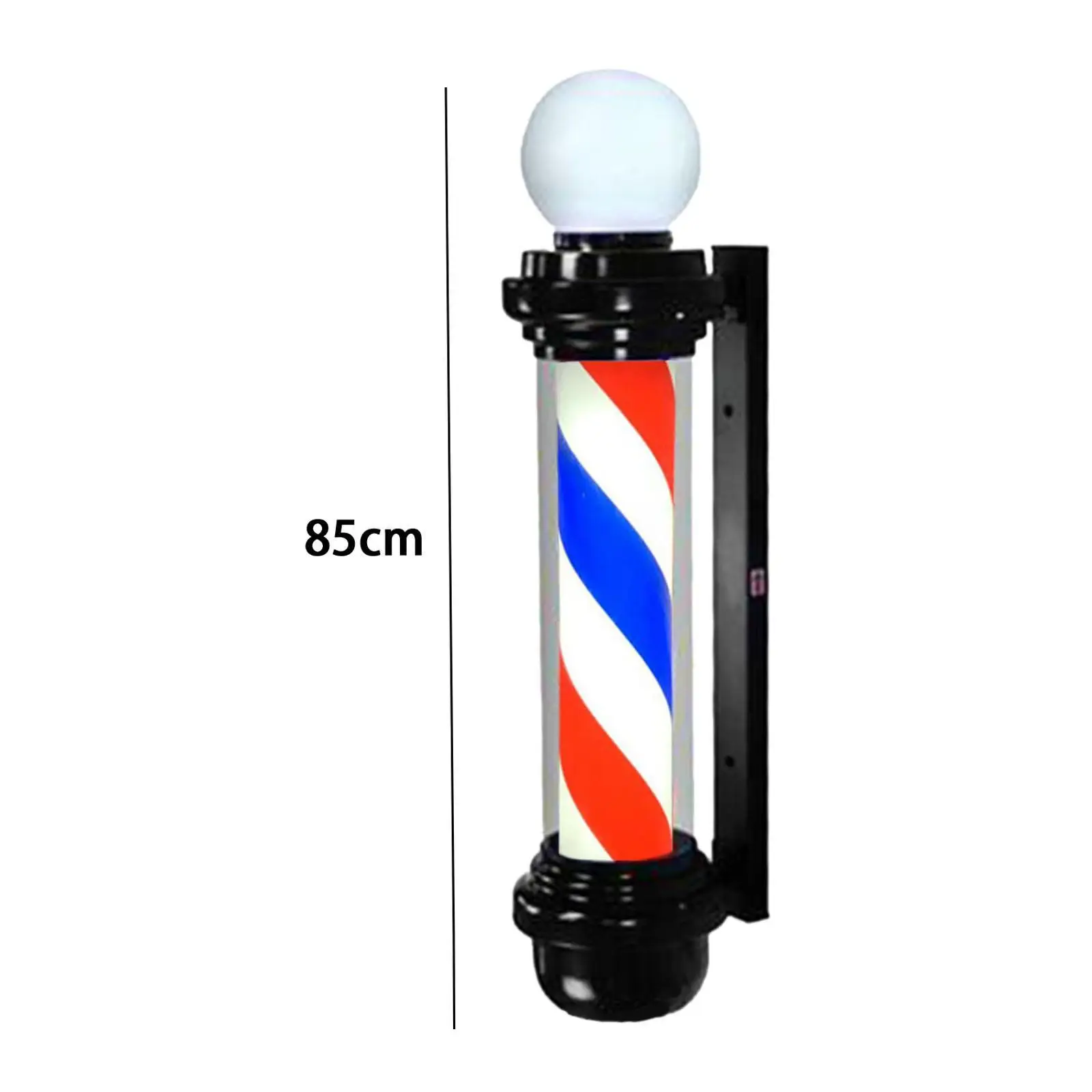 Barber Pole Light Sturdy Salon Open Sign Light for Barbershop Outdoor Indoor