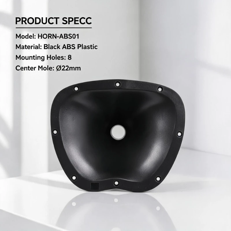 MW Audio 1PCS Stage Horn Flare 25.5mm Throat, KTV Speaker Horn for Pro Audio