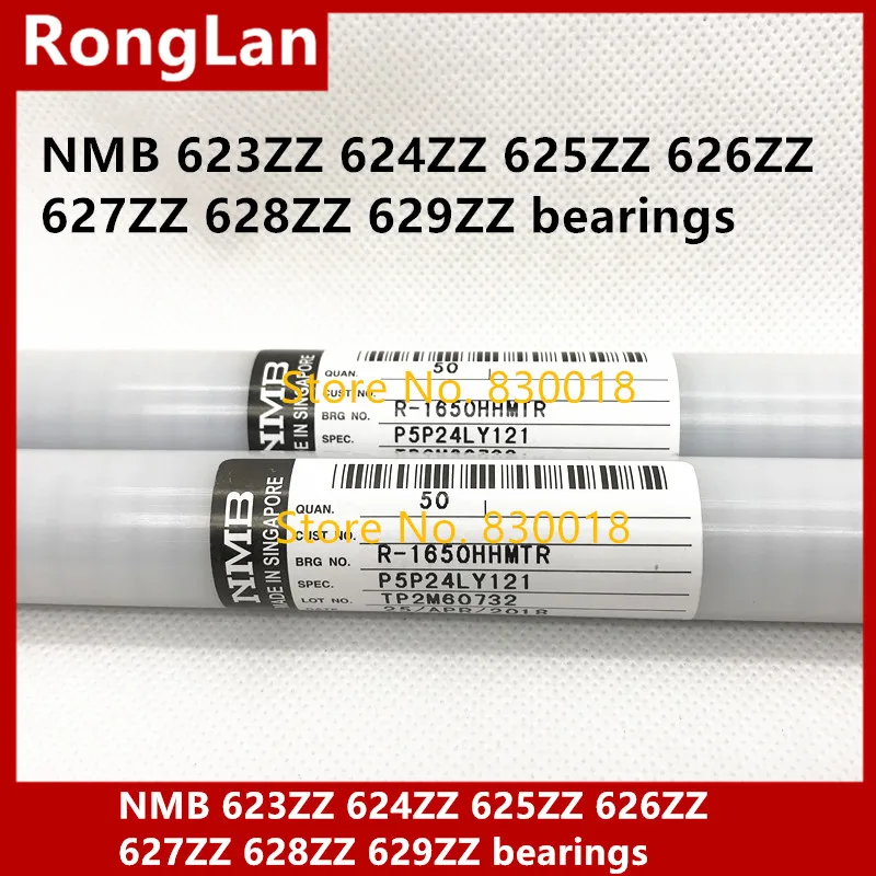 [SA]Wire bearings imported Japanese NMB 623ZZ 624ZZ 625ZZ 626ZZ 627ZZ 628ZZ 629ZZ miniature bearings--50pcs/lot