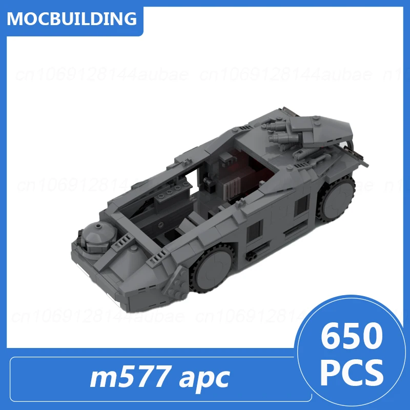 UD-4K & M577 & Sa-2 Samson Model Moc Building Blocks Diy Assemble Bricks Educational Military Display Xmas Collection Toys Gifts