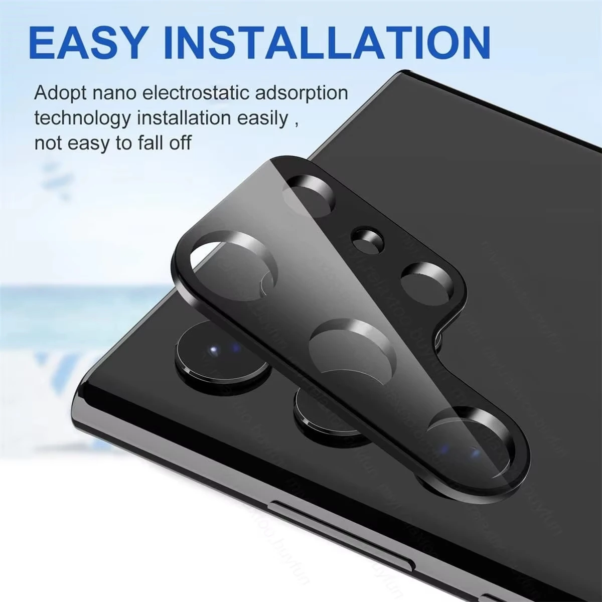 1-2Pcs Camera Tempered Glass For Samsung Galaxy S25 Ultra S24 FE S23 Plus S22 S21 S20 Camera Lens Protector Case S25 S24 S23 S22