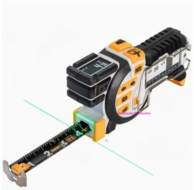 New T1 Tomahawk High Precision Digital Tape Measure Dual Display Data Storage Smart Laser Tape Measure