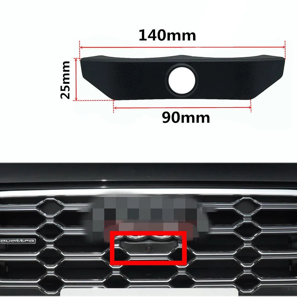 Picture 4: YIFOUM Car Front View Positive Logo Camera Bracket Frame Shell Housing For Audi Q5L 2021 2022