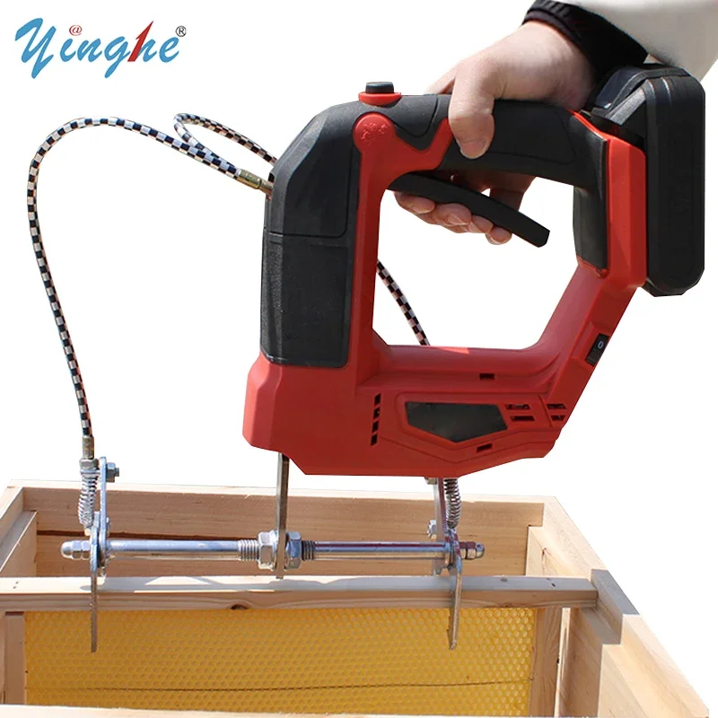 Electric Bee Shaker, Easy Quick Bee Remover for Honey Frames, No Harm to Bees, Labor Saving Beekeeping Tool Lightweight