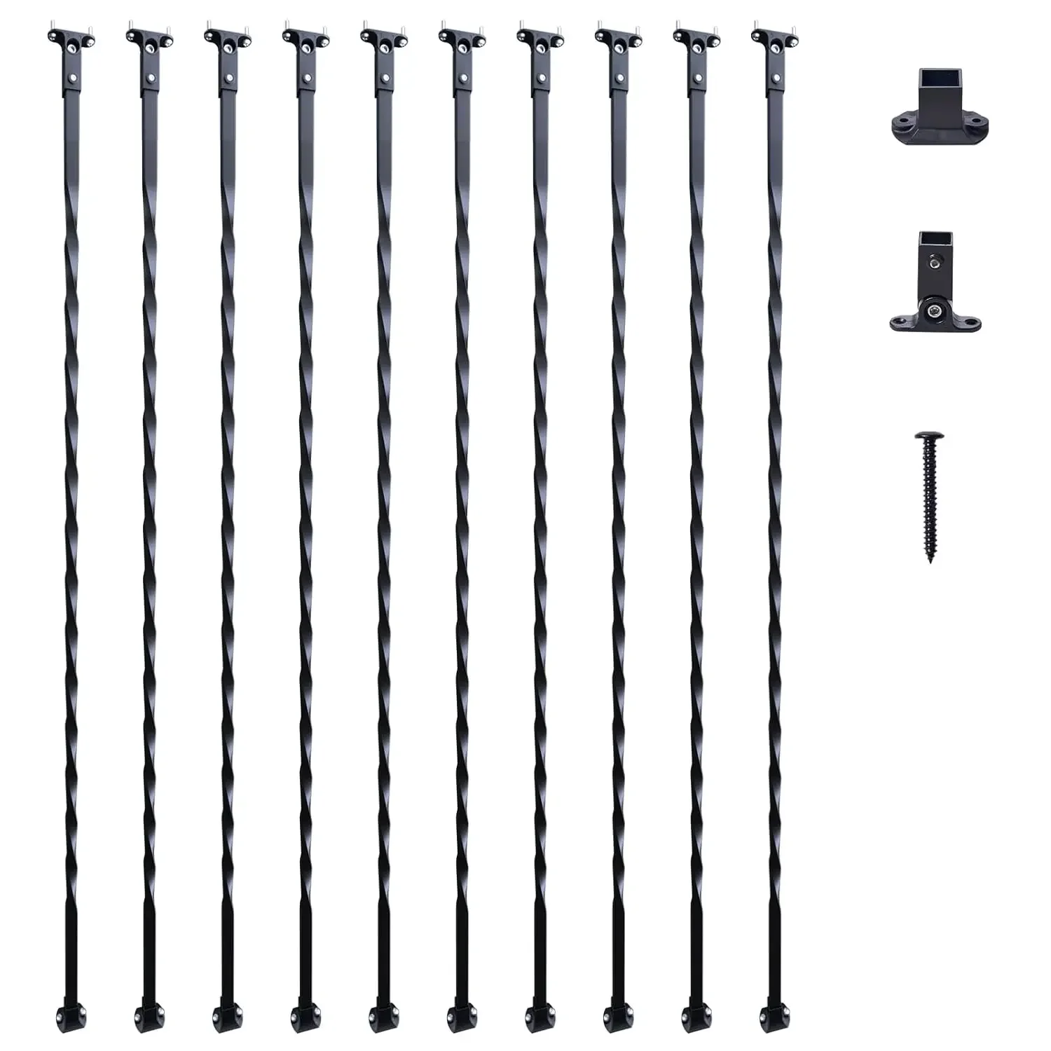 Staircase Metal Balusters, 44'' x 1/2