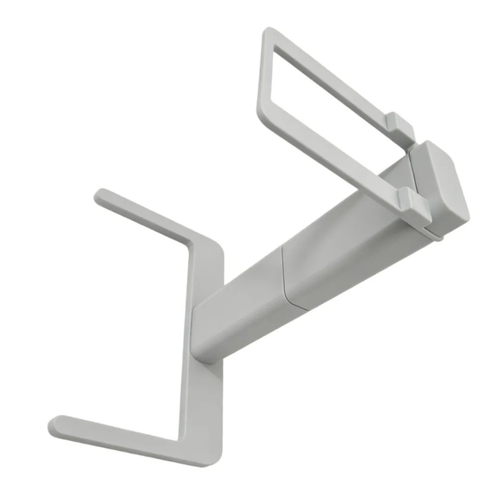 Phone Camera Stand Overhead Adjustable for Document Scanning Photography Art Projects Cooking Tutorials ABS Black White Gray