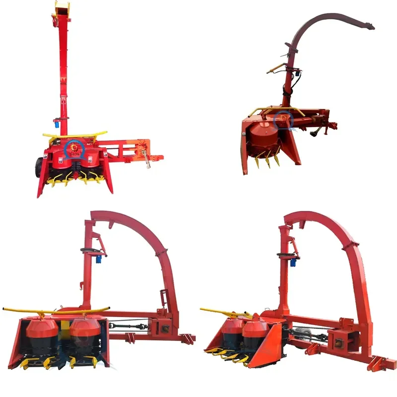 2026 CE Hot Sale Tractor Side Mounted Silage Harvester Forage Harvester Double Sequential Silage Cutting Machine