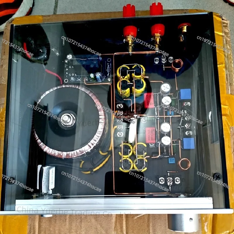 LM1875 Tda2050 Chip Hand Wired Solid-state Amplifier Pure Post Amplifier Finished Machine HIFI Desktop Amplifier 30w+30w