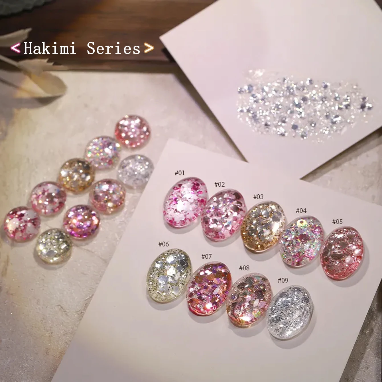 2026 New Strobe Sequin Nail Ar - Resin Art Uv Light recension och pris