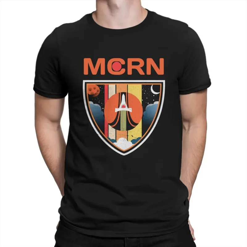 MCRN novelty cotton men T-shirt tee shirt short sleeve the expansion T shirt round neck clothing new arrival