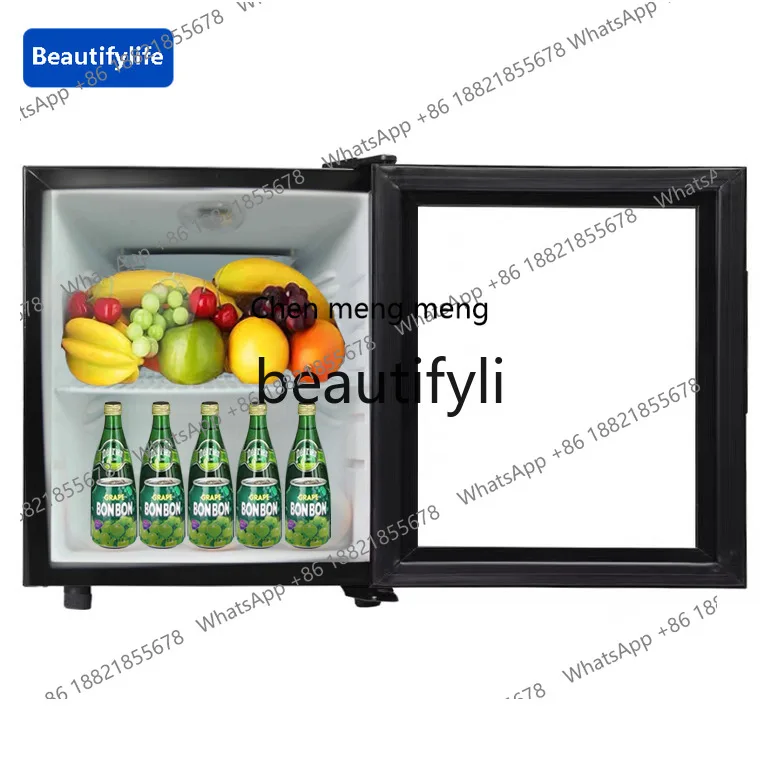 

Z189 a56 Холодильный шкаф-витрина для хранения свежих образцов Шкаф для хранения образцов Стеклянная дверь Маленький холодильник с цифровым дисплеем
