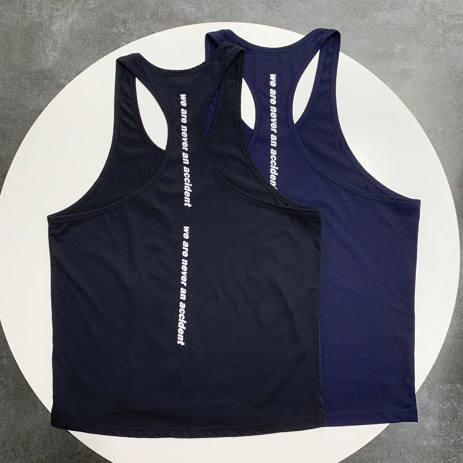 

Hdex Fitn Trendy Brand Tank Top Ba Print Thin oulder Hole Training Sports Vest for Men Quali Guaranteed