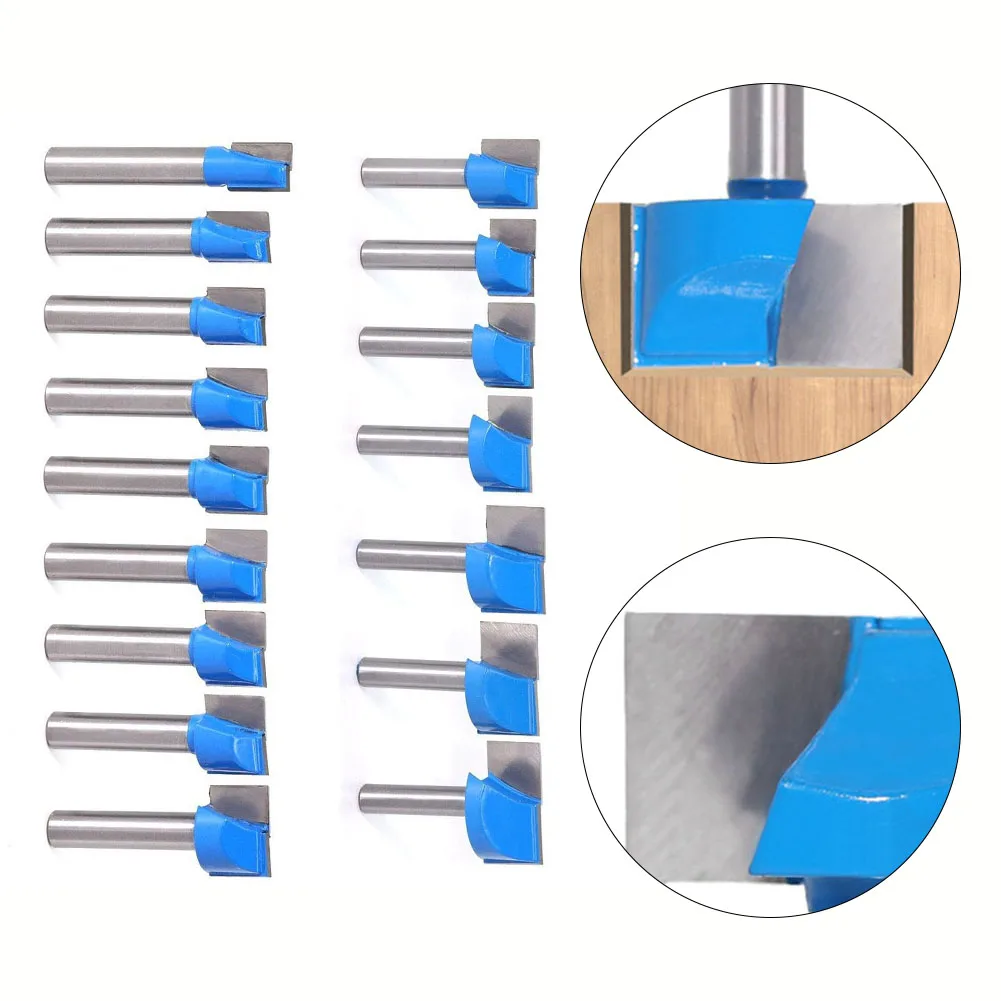 Imagem -03 - Limpeza Bottom Engraving Router Bit Aço Carbono Fresa Endmill para Madeira Ferramentas para Trabalhar Madeira mm Shank 1pc