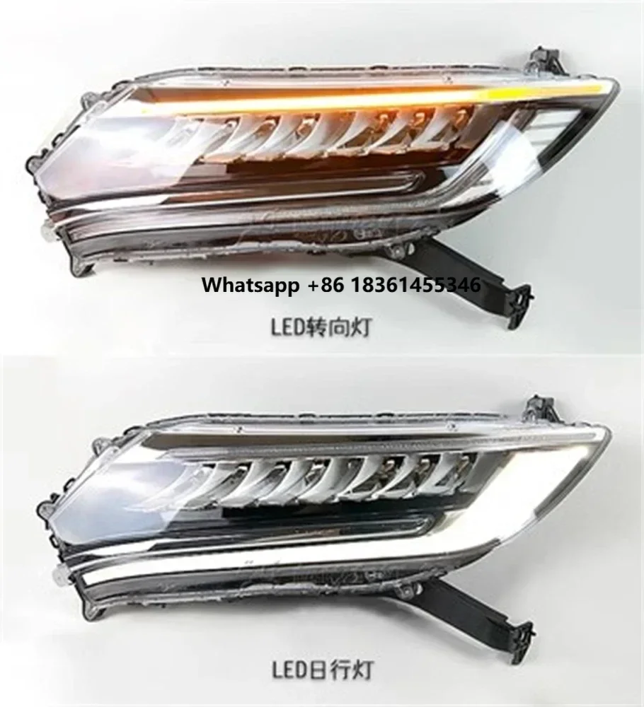 

For 17-20 URV DRL Daytime Running Light Turn signal 2pcs Car led Front lamp Headlight assembly