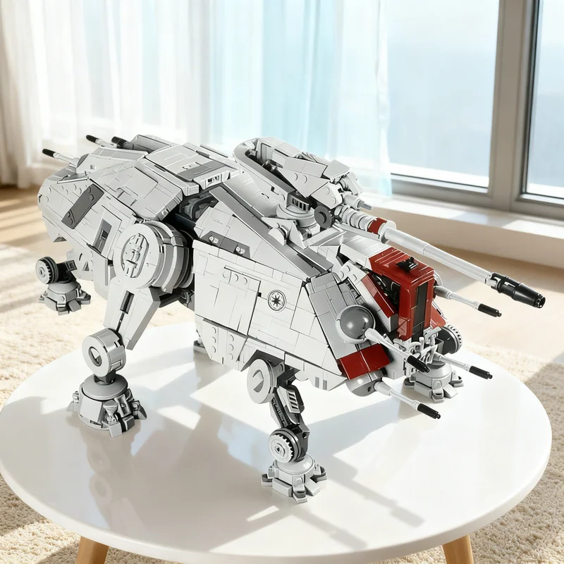 3392pcs MOC AT TE Star Battle Model Building Blocks Creative DIY Gift Display Decor Assemble Premium Adult Kids Desk Home Toy