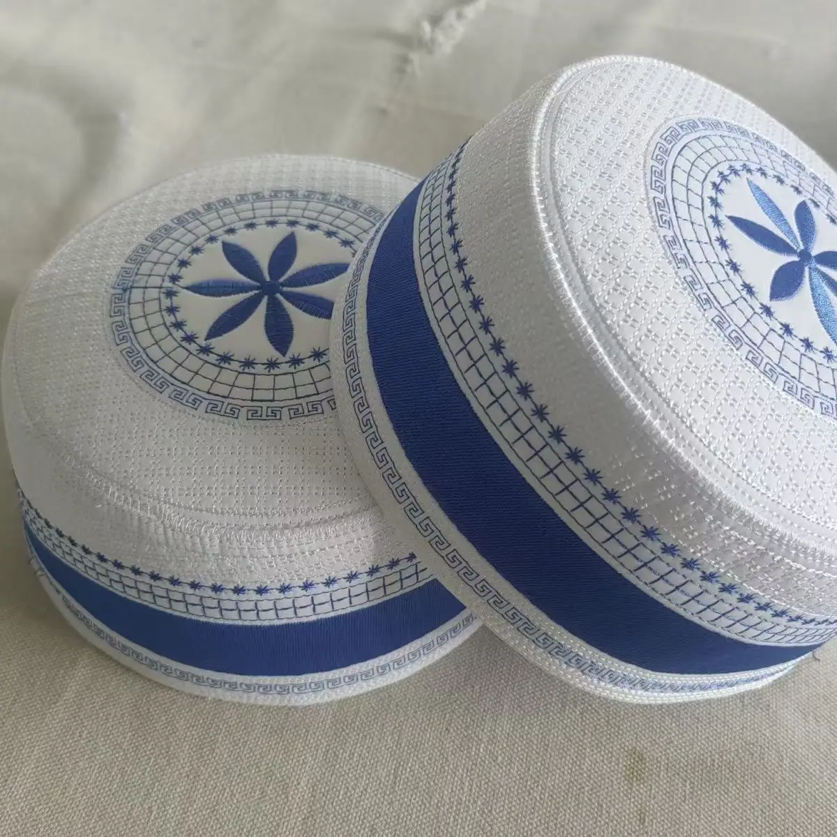 Muslim Caps For Men Clothing Prayer Hat Islamic Taqiyah Kufi Tax Products Kippa Turkish Modern Polyester 03596