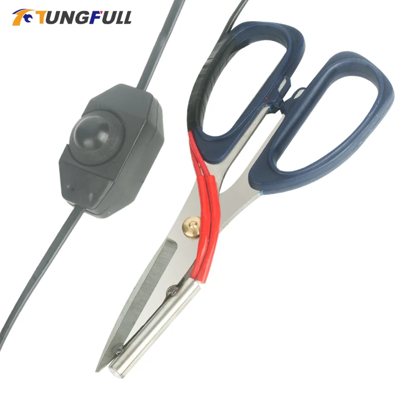 Tesoura Eletrotérmica de Alfaiate Faca de Tesoura Quente para Roupas de Alfaiate Cortina Tecidos Não Tecidos 220v