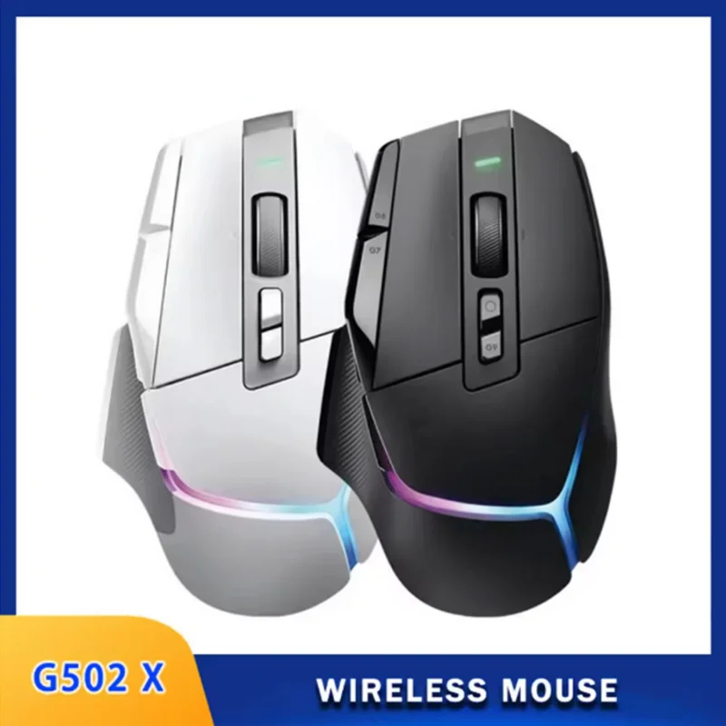 

Мышь G502 X Plus Gaming Lightspeed Беспроводные механические RGB оптические переключатели Регулируемый подарок с длительным сроком службы батареи
