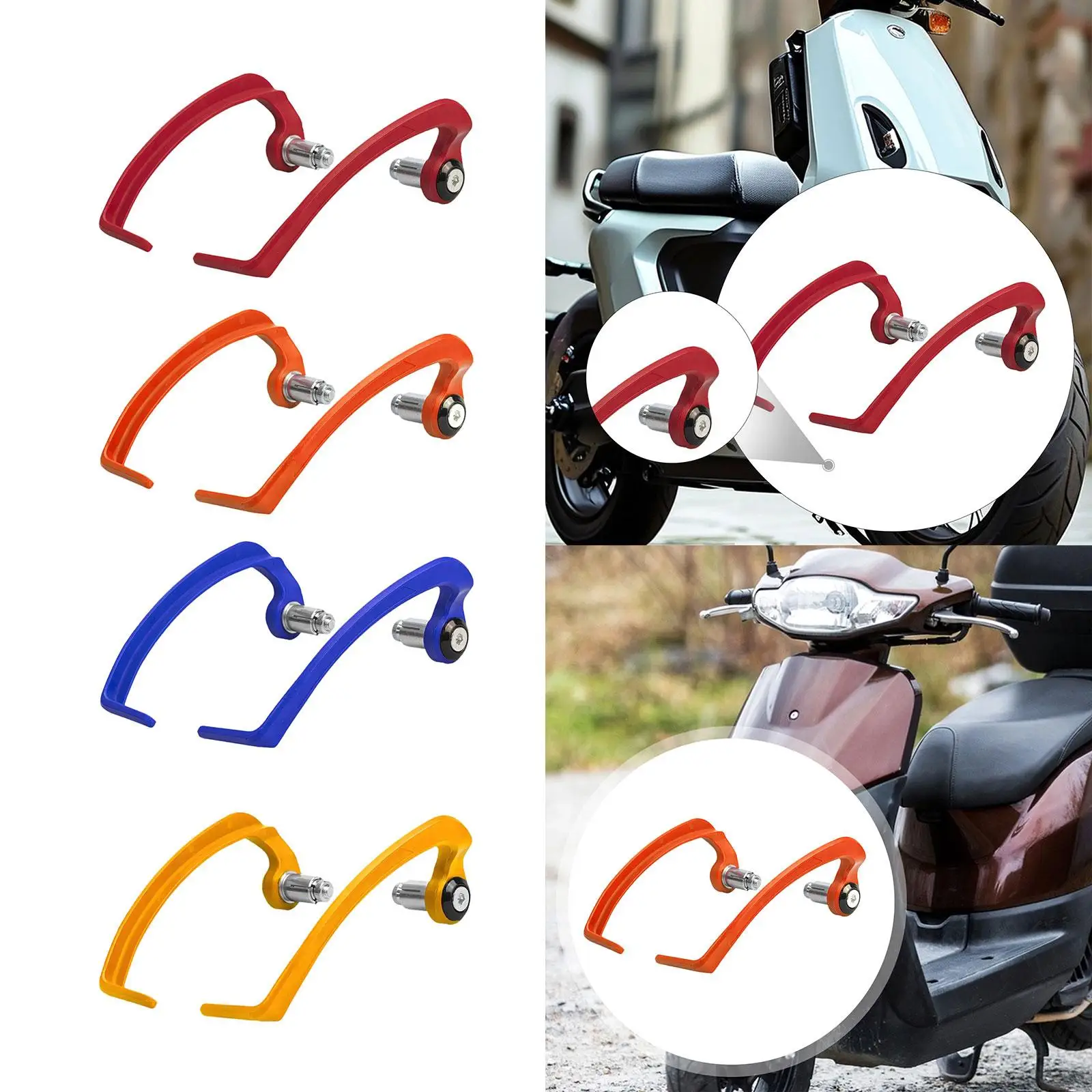 

Guard Handguard Handlebar Protector Durable Nylon for Accessories Motorbike and Electric Bike Riding