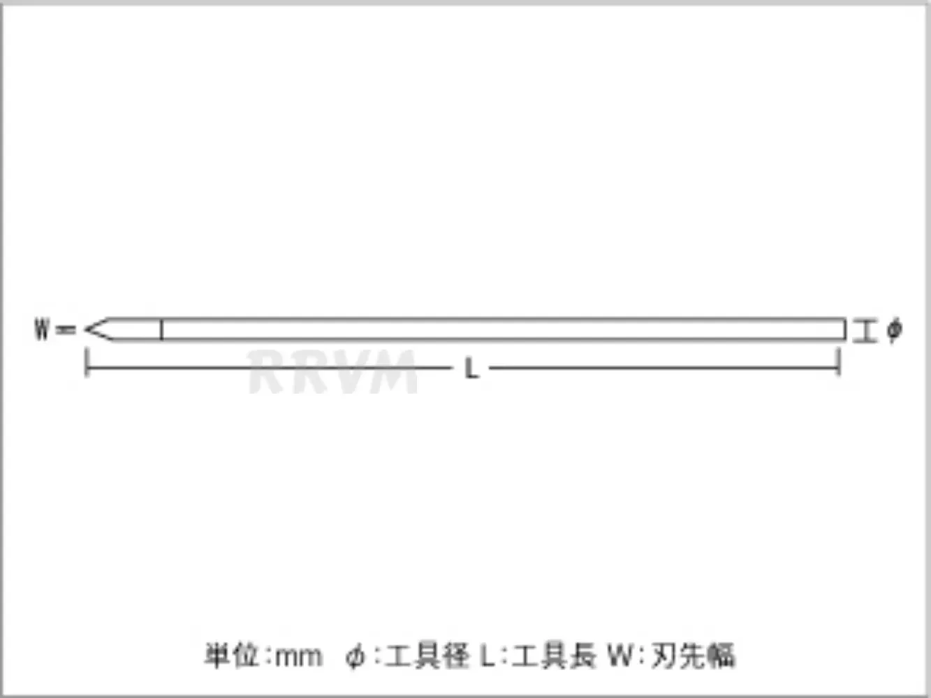 1PC New Original Roland EGX/PNC/MDX Series Engraving Machine 3.175 Carving Blade ZEC-A2013