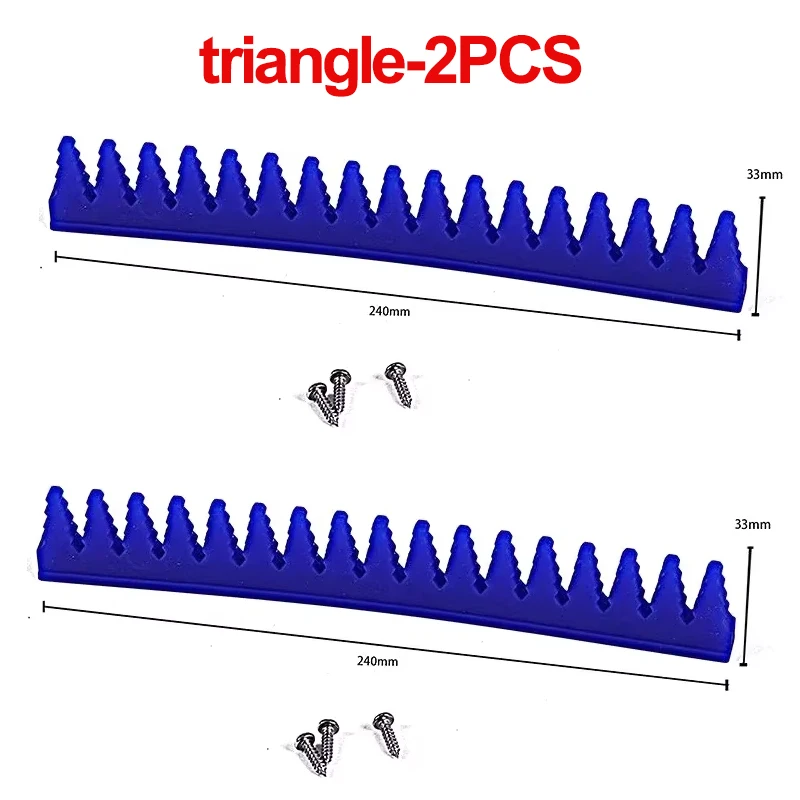 2PCS Disinfection Box Card Strip Soft Blue Silicone Card Strip Can Be High Temperature and Low Temperature Plasma