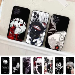Anime Tokyo Ghoul Kaneki Ken Phone Case For iPhone 16 15 14 13 12 11 Pro Max XS X XR 7 8 SE Silicone Soft Cover