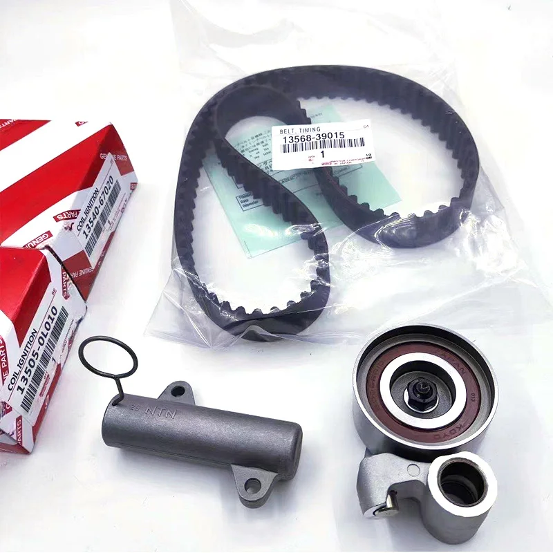 For Toyot-a Hilux Vigo Innova Fortuner 1KD 2KD Timing Belt Pulley Set Kit 2005-2014 13505-67041/0L010 13540-0L010 13568-39016