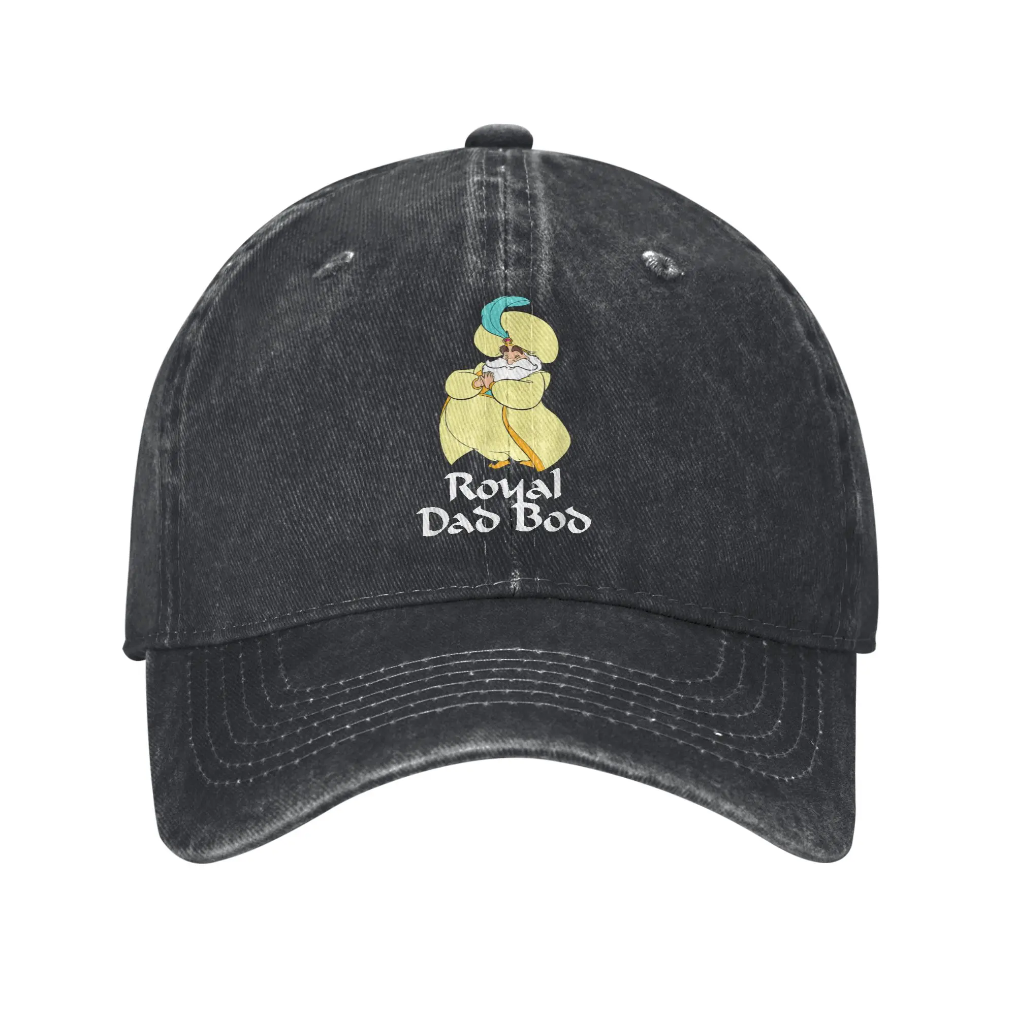 Aladdin Sultan Royal Dad Bod Sun Baseball Cap  Men Women Print Hip Hop Hats Summer Casual Running Hippie Sunscreen Baseball Caps