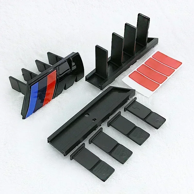 3D Car Front Grille Badge Emblem For BMW  M X1 X2 X3 X4 X5 X6 F48 G01 E84 E83 F39 F10 F30 G11 G07 G86 G80 E60 E46 Accessories view 4