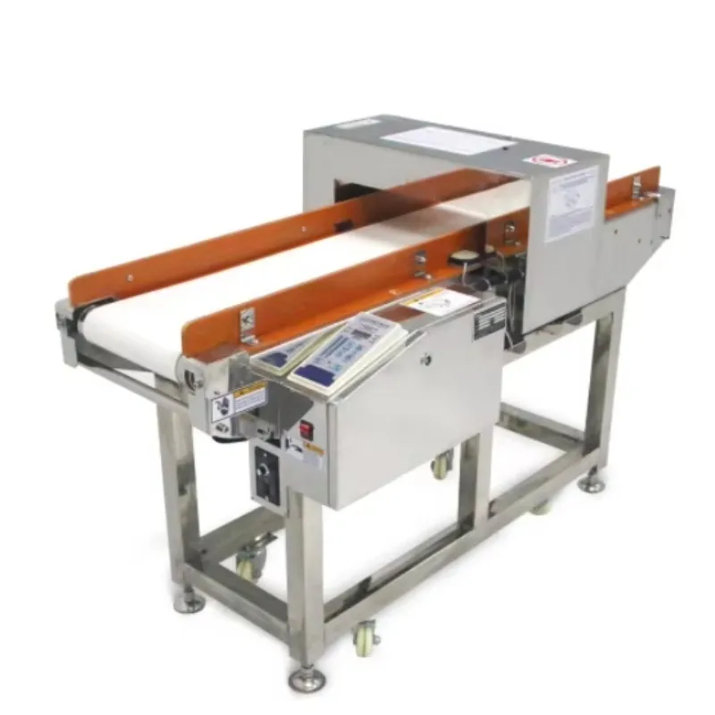 Horizontal Metal Detector for Aluminum Foil Packing Food Textile Rubber Automatic Culling Metal Detection Machinery