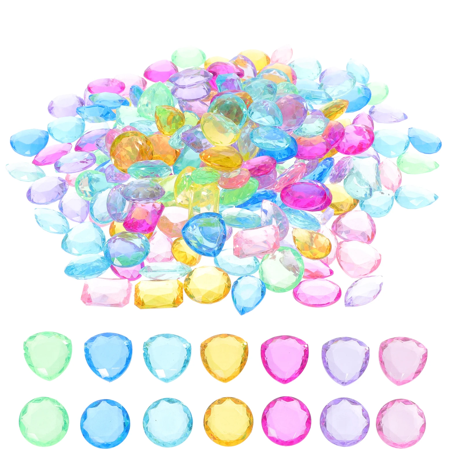 

Vase Fillers Simulated Ornament Fake Gems for Vases Resin Wedding Child