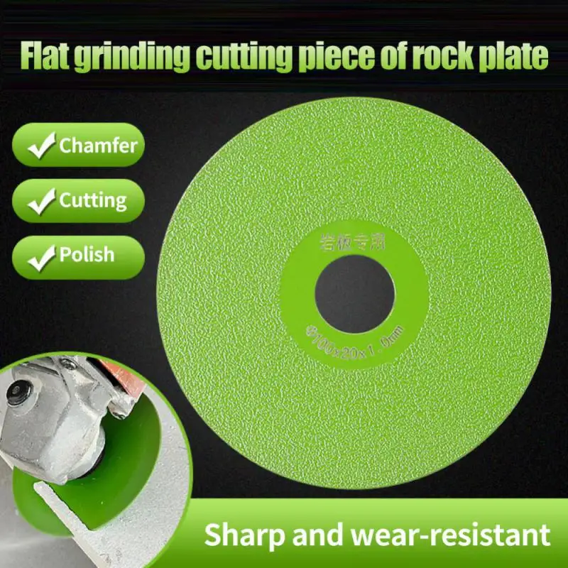 Ceramic Tile Marble Grinding Wheel Ultra Fine Polishing Wheels Hard Sharp Glass Cutting Disk Angle Grinder Rotary Tools 100mm