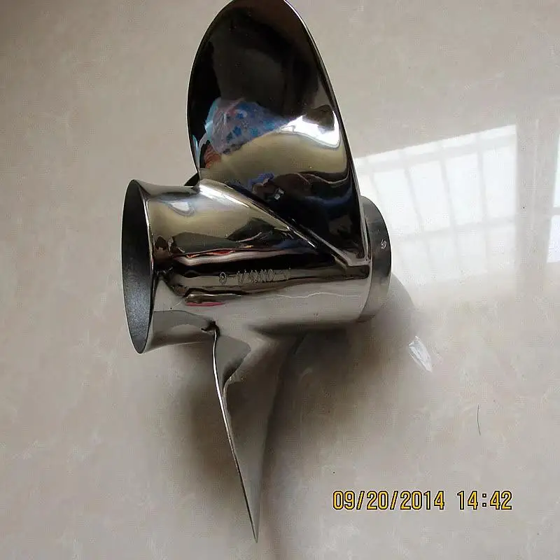 New Arrival Propellers For Yamaha Hyfong Parsun Etc. 2 And 4 Stroke 15-20HP 10 Inch Stainless Steel 9 1/4*10-J