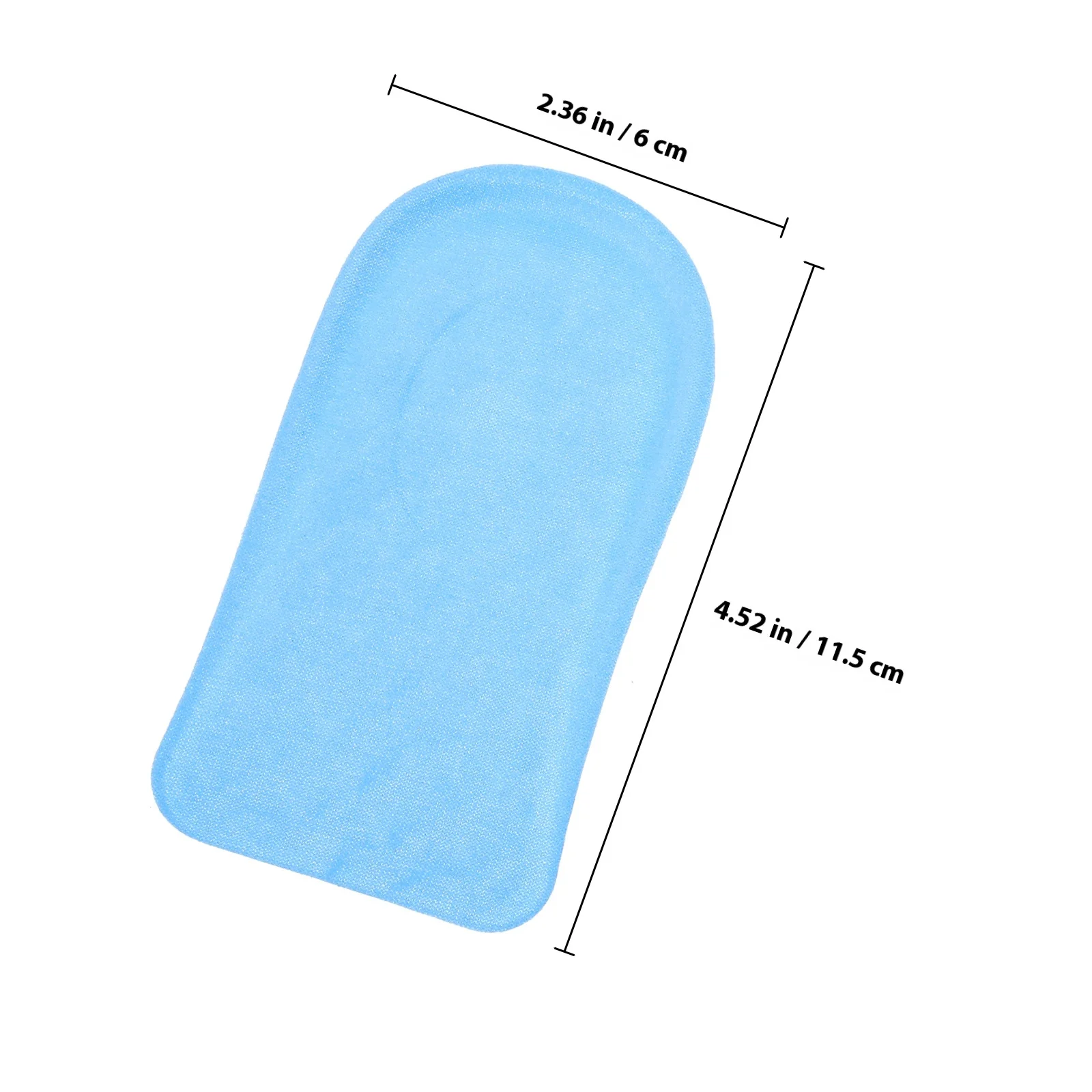 2 قطعة إدراج رفع الكعب U-شكل زيادة نعل لتخفيف الآلام التهاب اللفافة الأخمصية الركبة الكاحل دعم #6