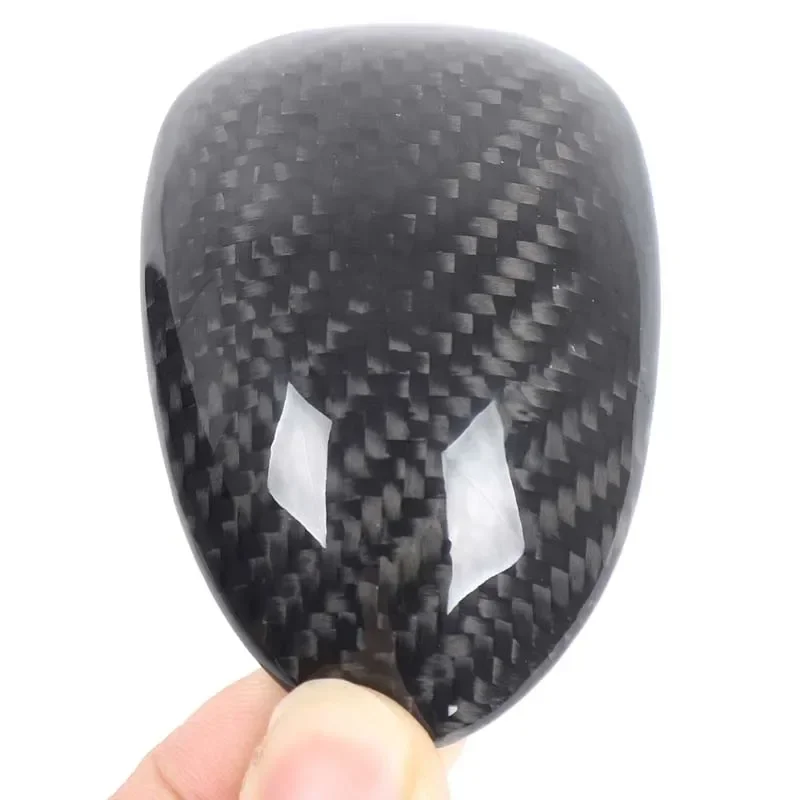 Real Carbon Fiber For Cadillac ATSL 2014-2017 XTS 2013-2018 Car styling Car gear head cover decoration sticker car accessories
