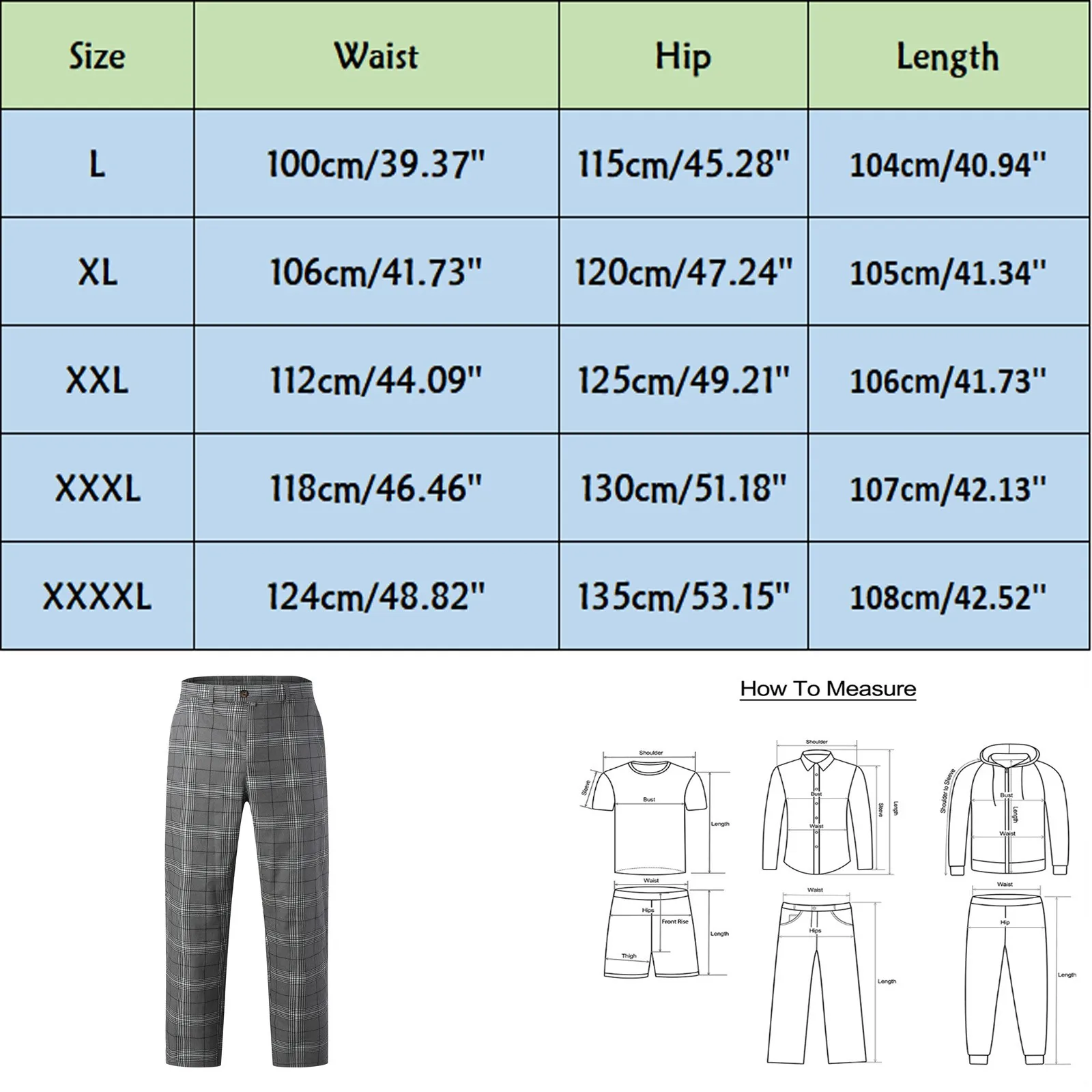 Pantalon à carreaux coupe slim droit long pour hommes avec poches, bas de travail, jogging sportif, travail de bureau, printemps, été