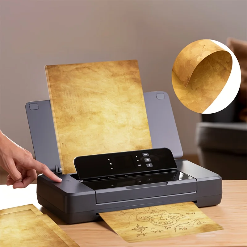 50 ورقة من ورق A4 الحنين القديم، ورق سميك، طباعة سلسة، بدون مربى ورق، سهلة التلوين، مناسبة للدعوات، إلخ #3