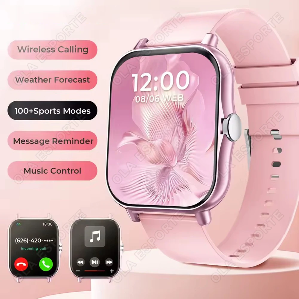 2026 New Smartwatch HD Bluetooth Call Sports Fitness Tracker